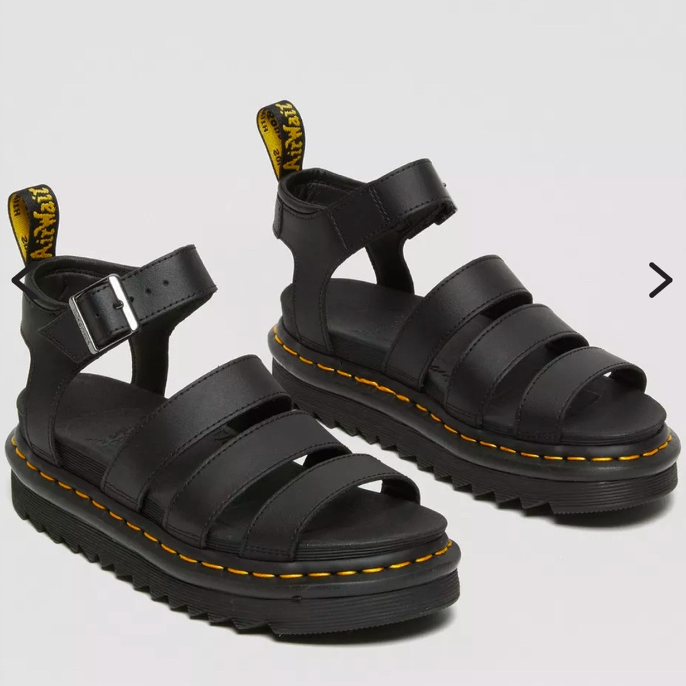 BLAIRE HYDRO LEATHER STRAP SANDALS